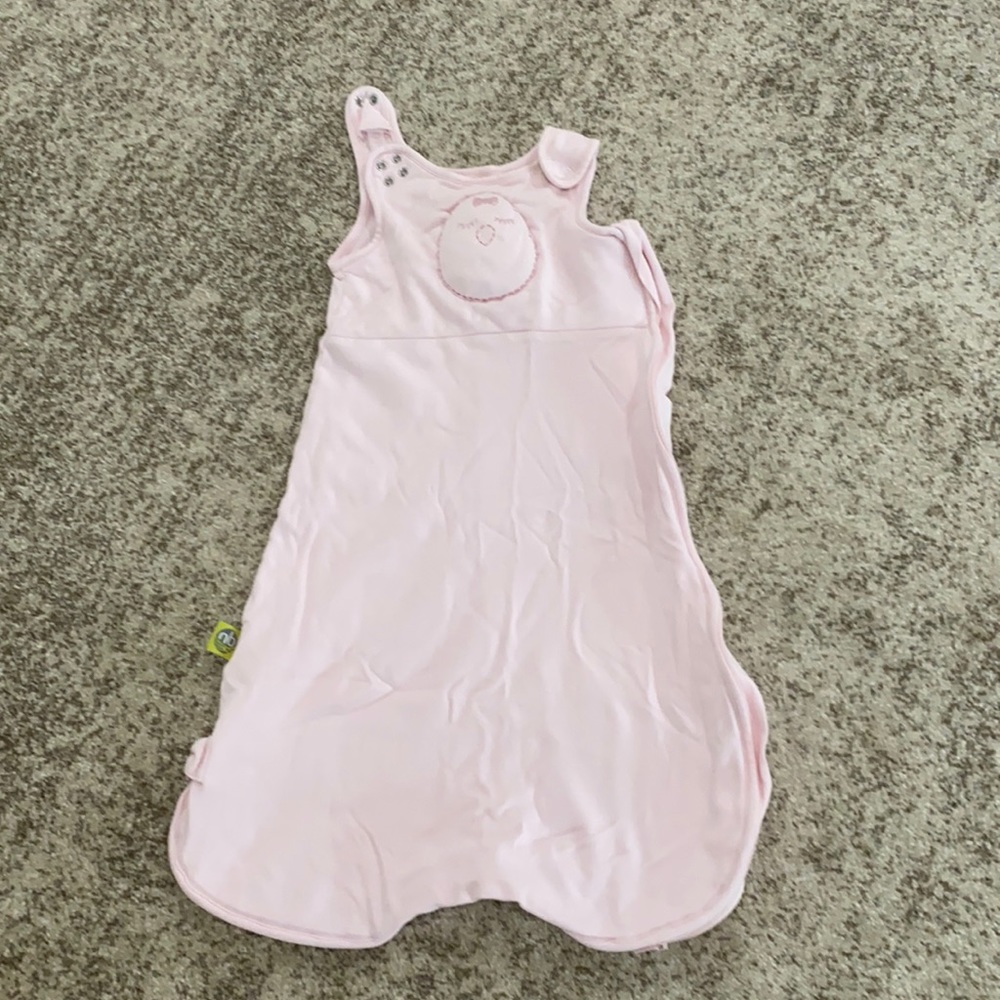 Nested Bean Pink Sleep Sack Size 9-12M